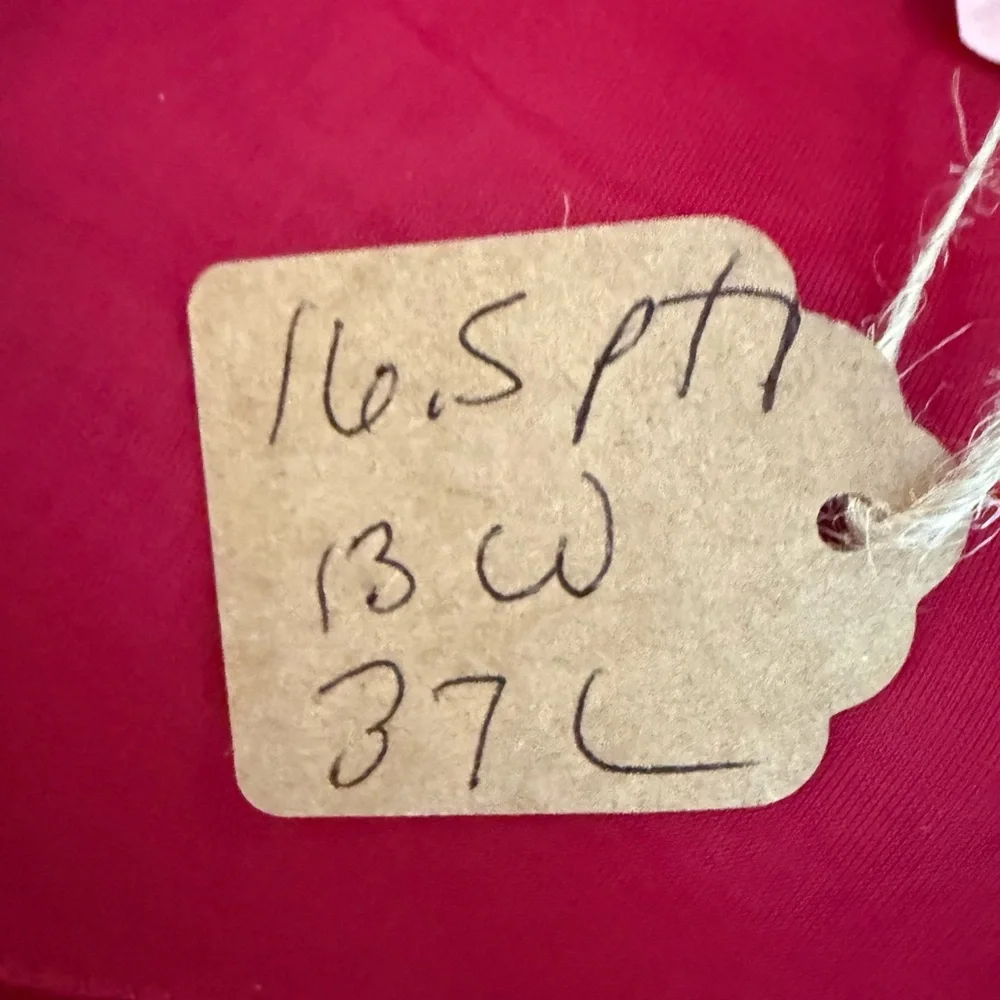 Vintage Elegant Red Chiffon Evening Dress with Bow Detail - Picture 8 of 8